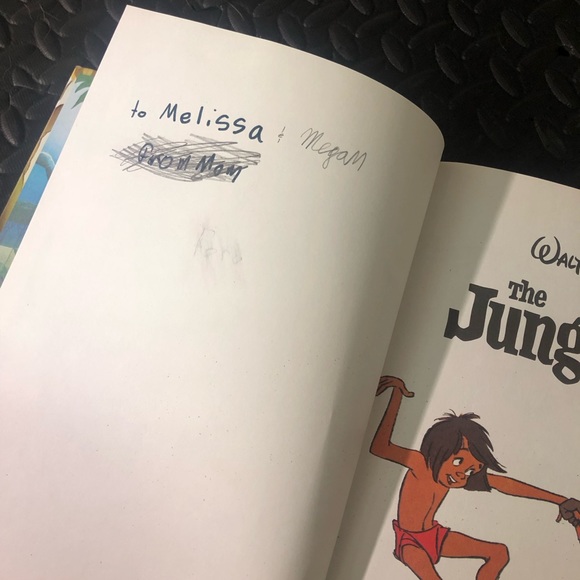 DISNEY Jungle Book Hardcover Book - Picture 4 of 4